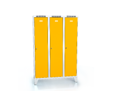 Cloakroom locker reduced height ALSIN with feet 1620 x 1050 x 500